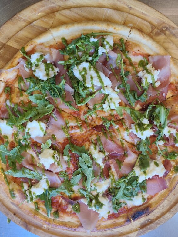 prosciutta pizza 